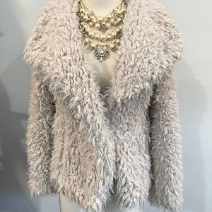 Popcorn fluffy jacket
